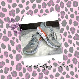 Hoka One One Clifton 8 Size 9.5 Blue Fog